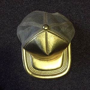 Plain Gold Trucker Hat